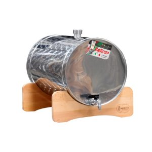Alternative view of Butoi inox pentru distilate – Capacitate 35L