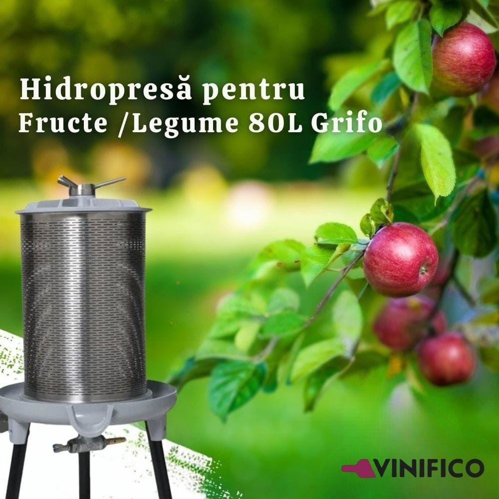 Hidropresa pentru Fructe/Legume 80 L, Grifo