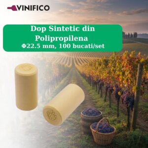 Dop Sintetic din Polipropilena Φ22.5 mm, 100 bucati/set