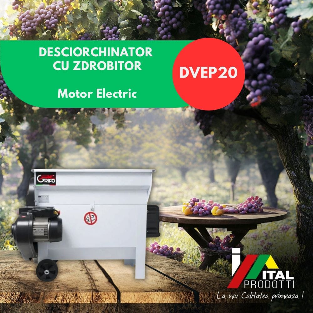 Desciorchinator Zdrobitor Electric DVEP20, Grifo