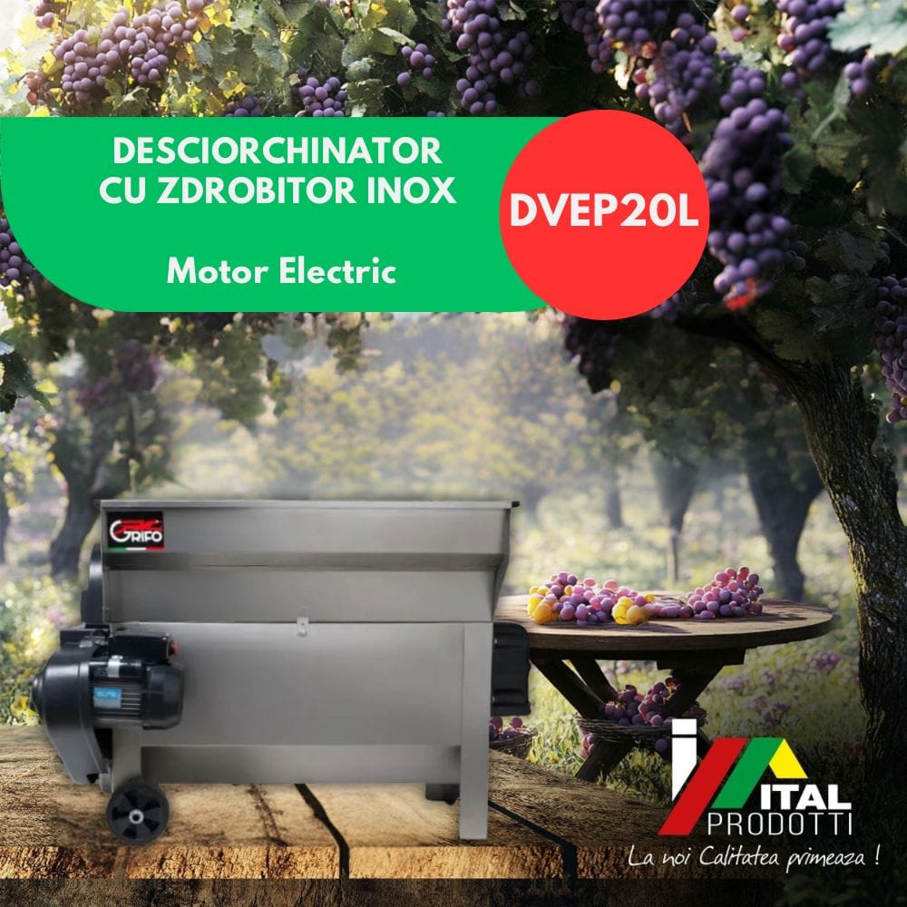 Desciorchinator Zdrobitor Electric DVEP20L, Grifo