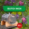 Butoi Inox Tuica 35 L cu dop, Italinox