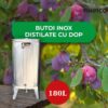 Butoi inox pentru țuică 180L cu dop