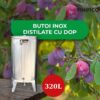 Butoi inox distilate 320L cu dop – Capacitate mare pentru păstrarea băuturilor