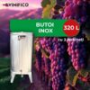 Butoi de Inox pentru Vin 320 L (3 robineți)