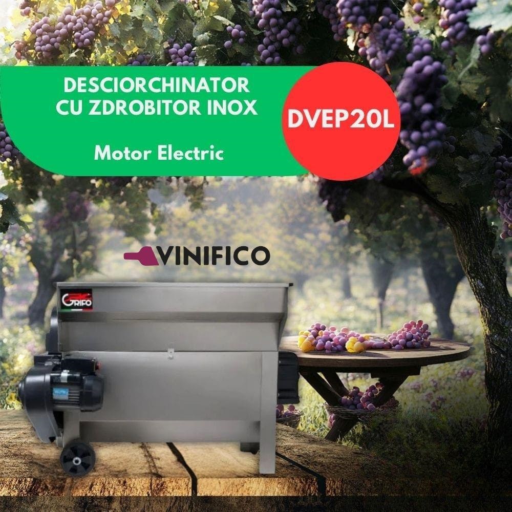 Desciorchinator Zdrobitor Electric DVEP20L, Grifo